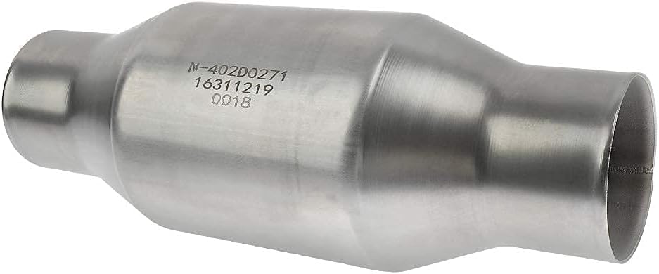 2.5 Inlet/Outlet Universal Catalytic Converter with O2 Port Pack of 2 N5173