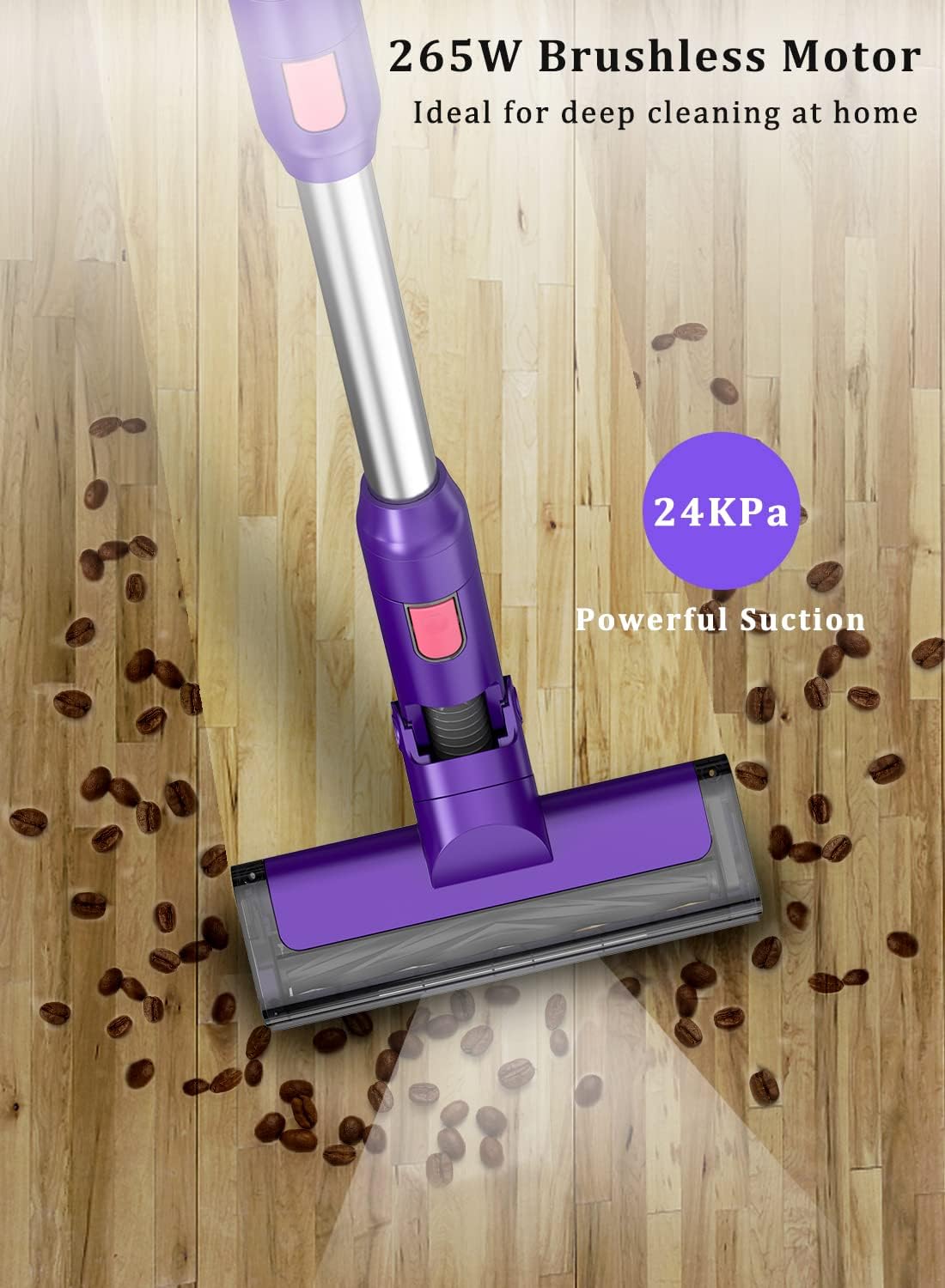Cordless Stick Vacuum Cleaner with Detachable Battery K69980