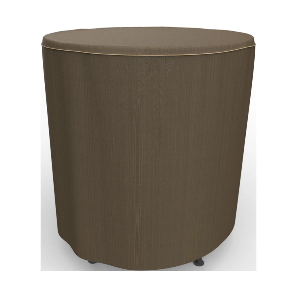 Black and Tan Patio Bar Table Cover O9843