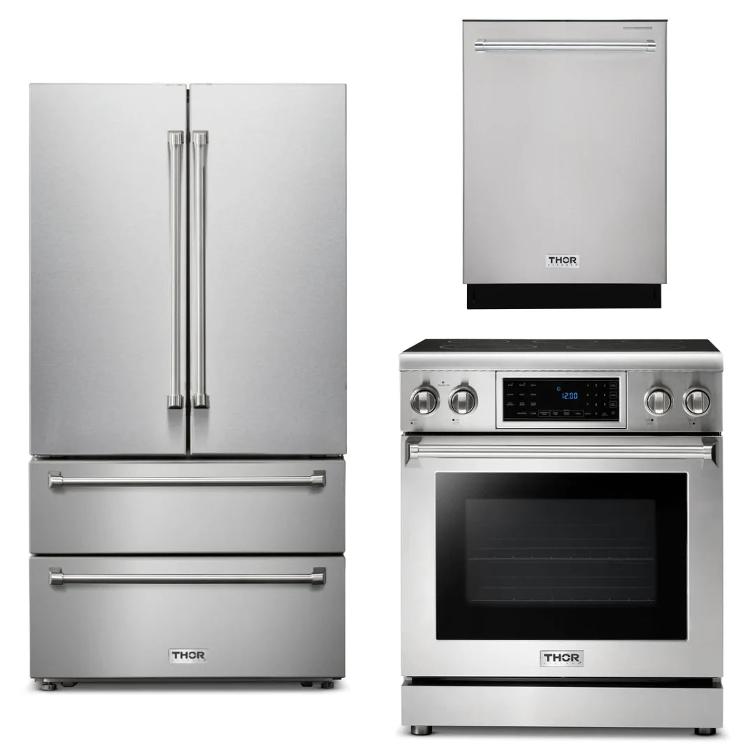 30 Electric Range, Refrigerator, Dishwasher Z2295