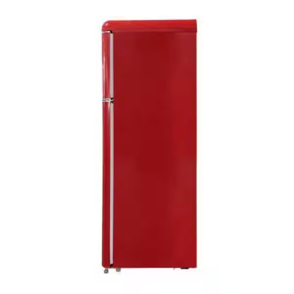 7.5 cu. ft. Red Retro Mini Fridge with Top Freezer O836204