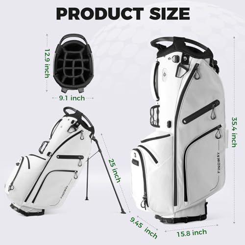 14 Way Lightweight Golf Stand Bag with Dual Strap B81978