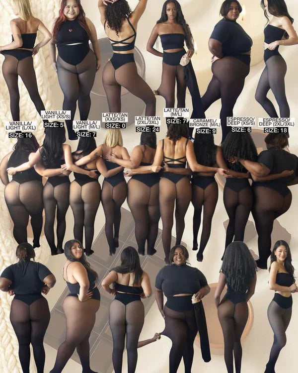 Compression Fleece Lined Tights L243