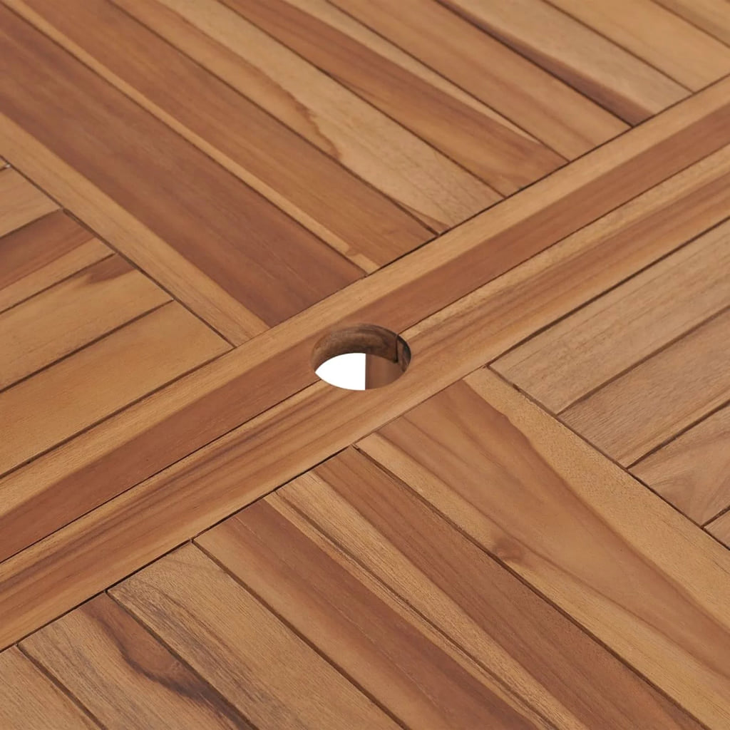 Solid Wood Teak Patio Dining Table F199417