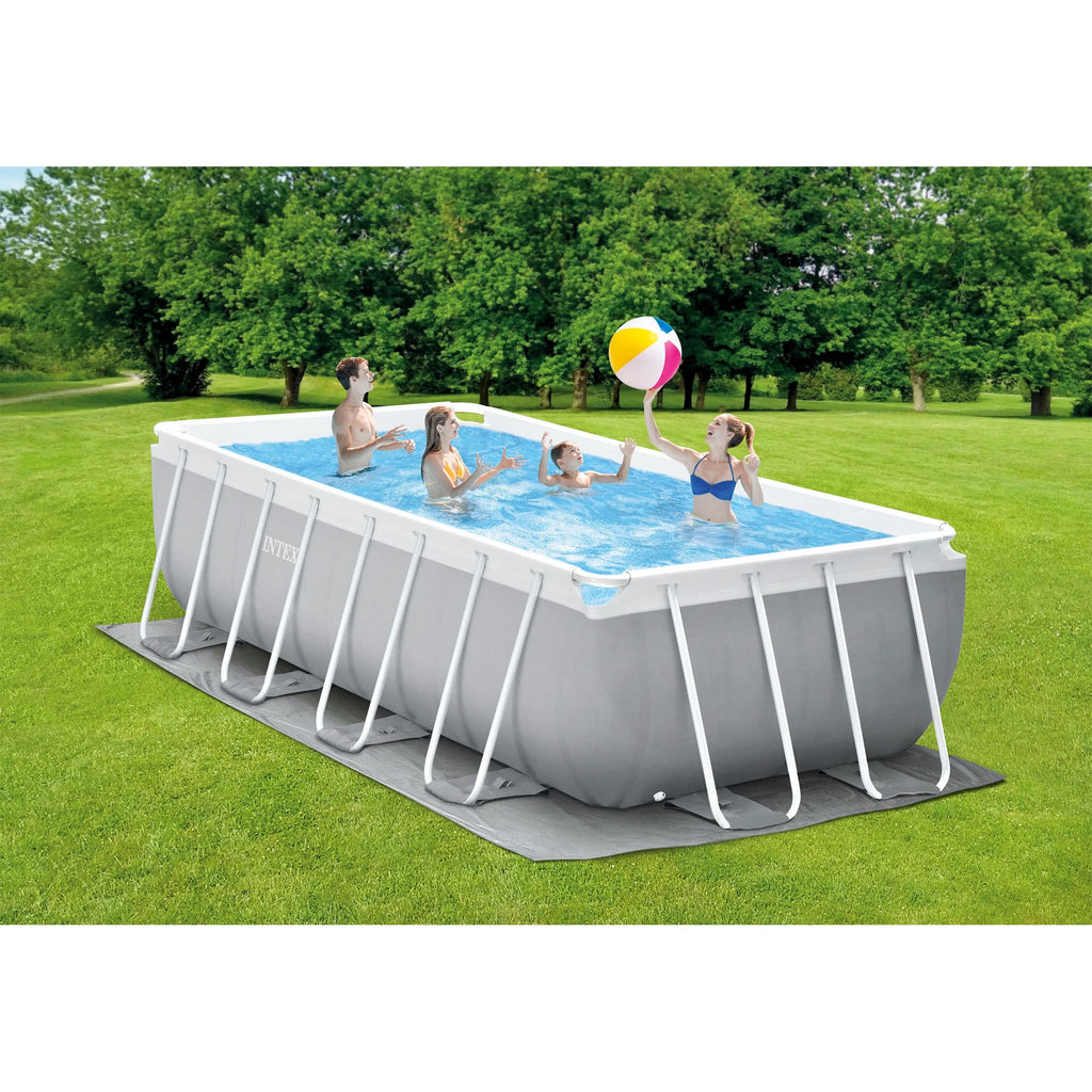 16Ft x 8Ft x 42In Rectangular Pool Set P3149