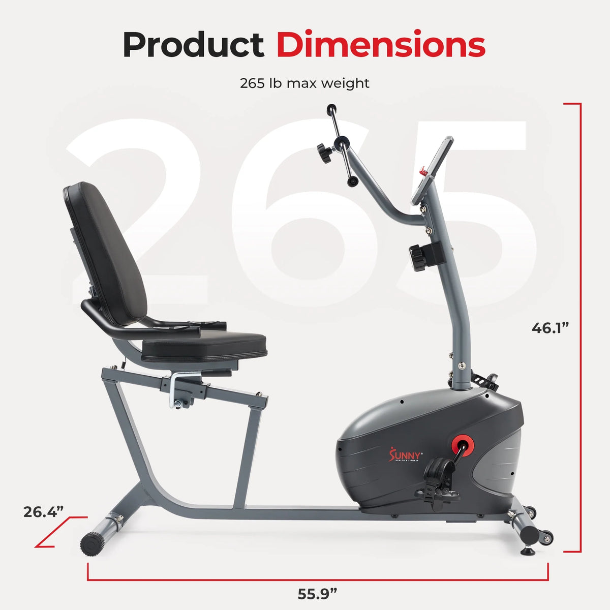Recumbent Bike with Hand Cycle Q5192