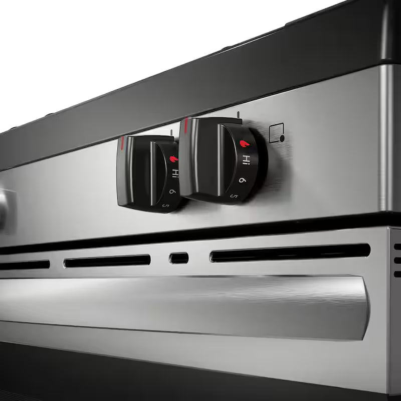 4-Burner Freestanding Gas Range in Stainless Steel X53693