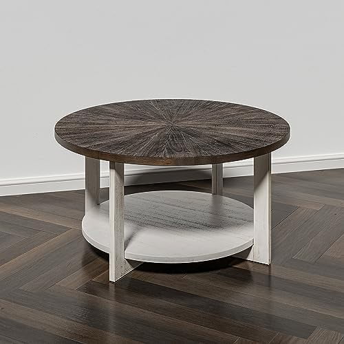 Round Wood Coffee Table G192