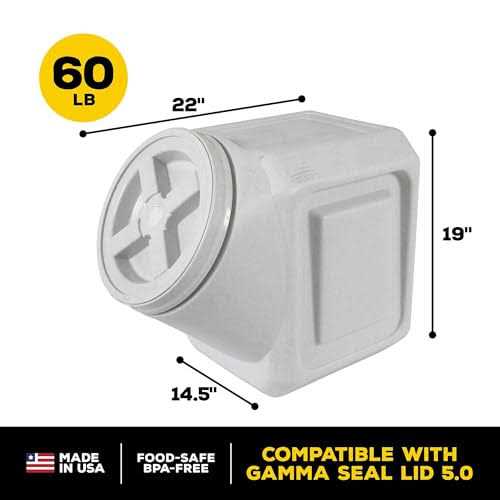 Stackable Pet Food Storage Container G2989