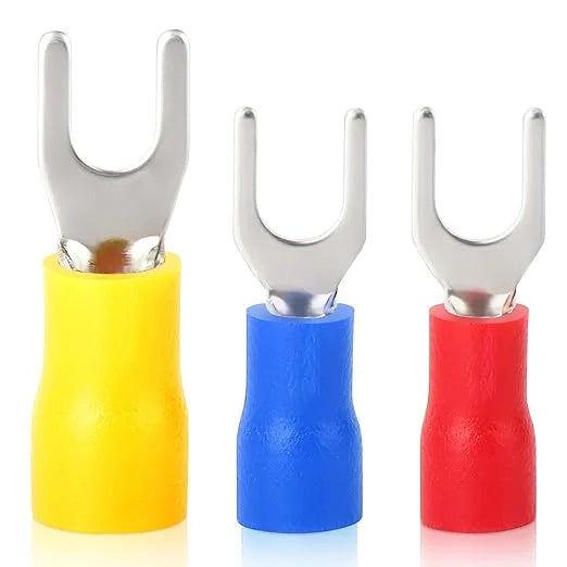 300 Pcs Insulated Fork Spade Wire Connector Terminal G63690