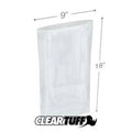 Clear Poly Bags 9 x 18 in. 0.002 Gauge Case of 1000 N502