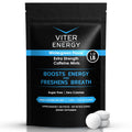 Sugar Free Caffeinated Mints 80mg Caffeine B Vitamins Wintergreen 8oz Q660401