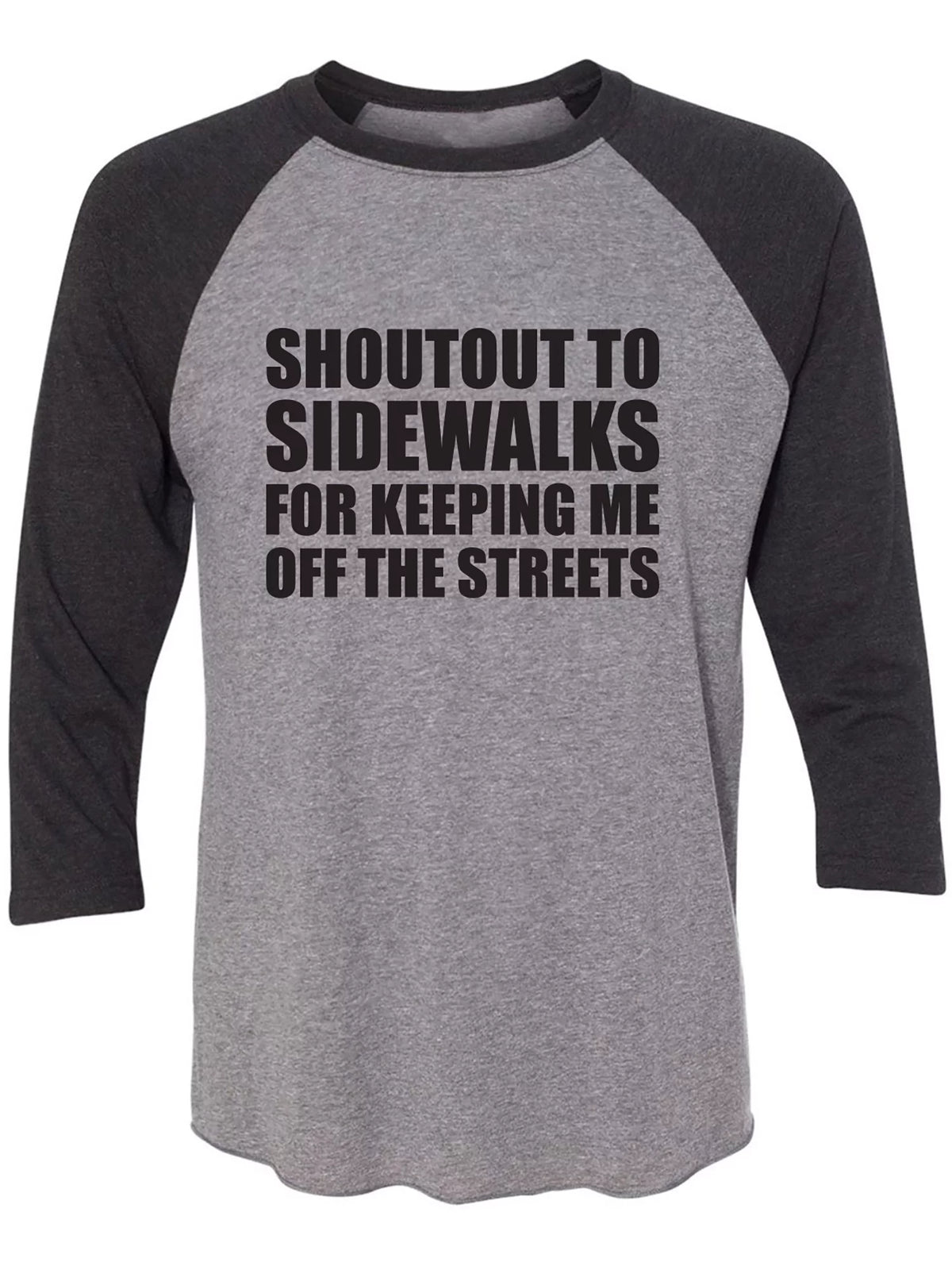 3/4 Sleeve Baseball Raglan Tee O815817