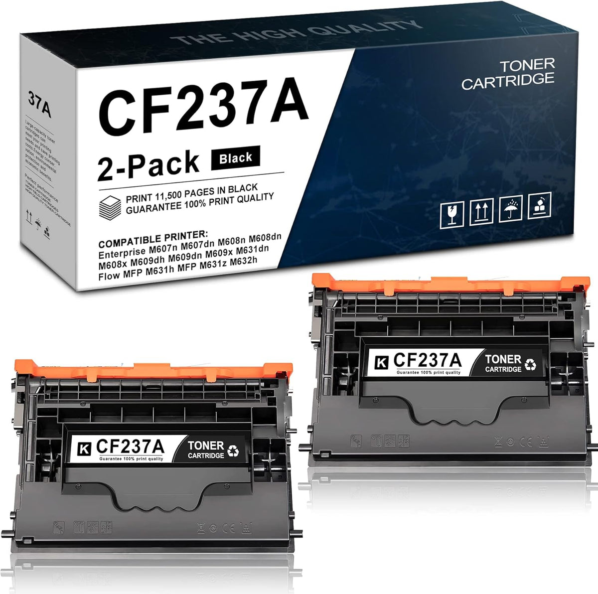 Compatible Toner Cartridge Replacement 2 Black D447317