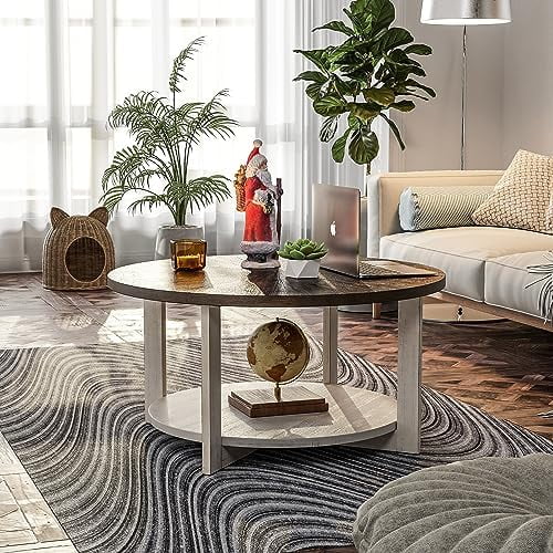 Round Wood Coffee Table G192