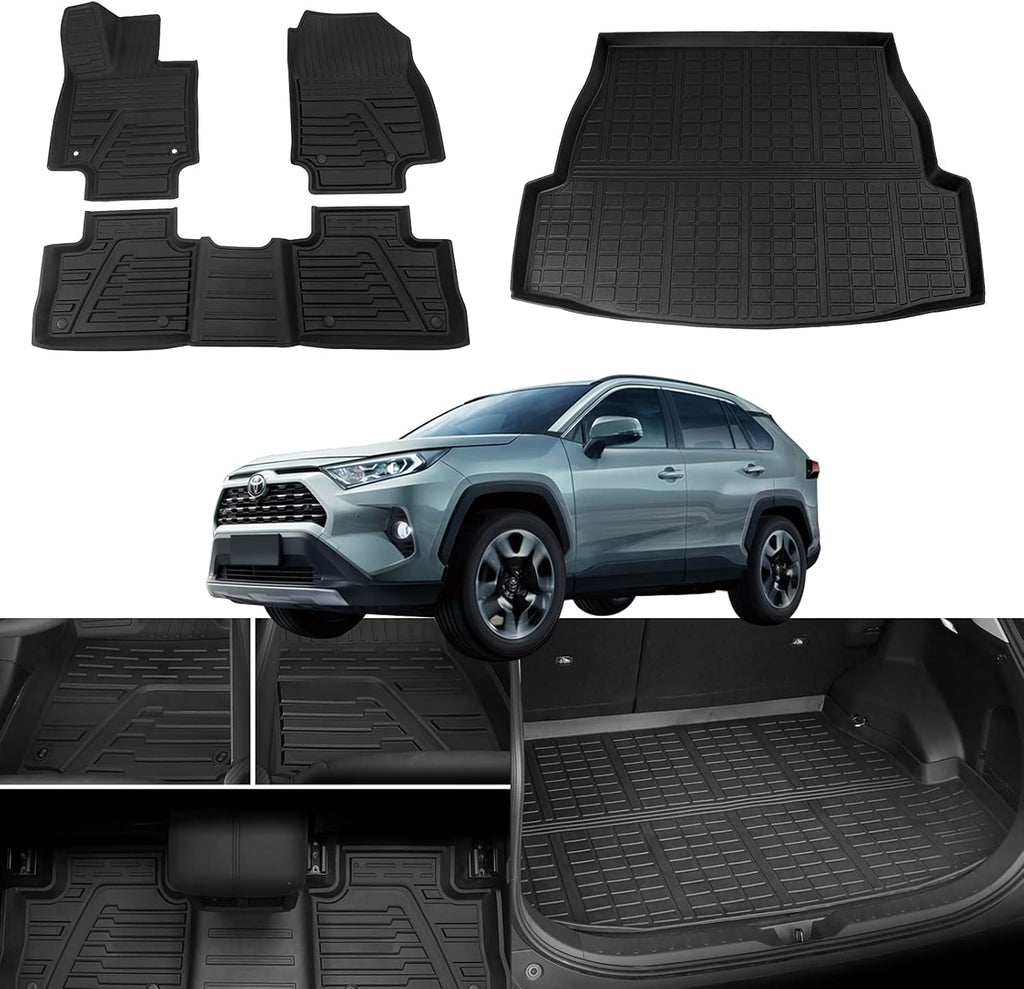 TPE All Weather Cargo Liner Trunk Mats Set of 4 W634432