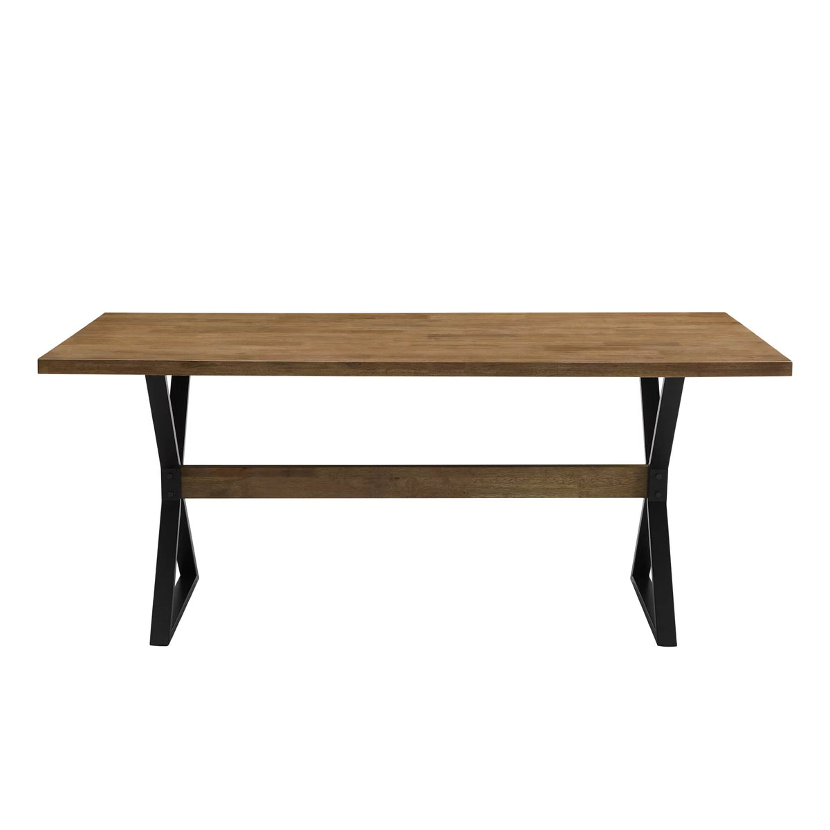 Modern Farmhouse X Leg Dining Table Z48449
