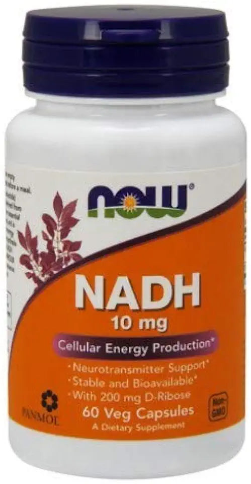 NADH with Ribose 10 mg 60 Vcaps Pack of 4 A196820