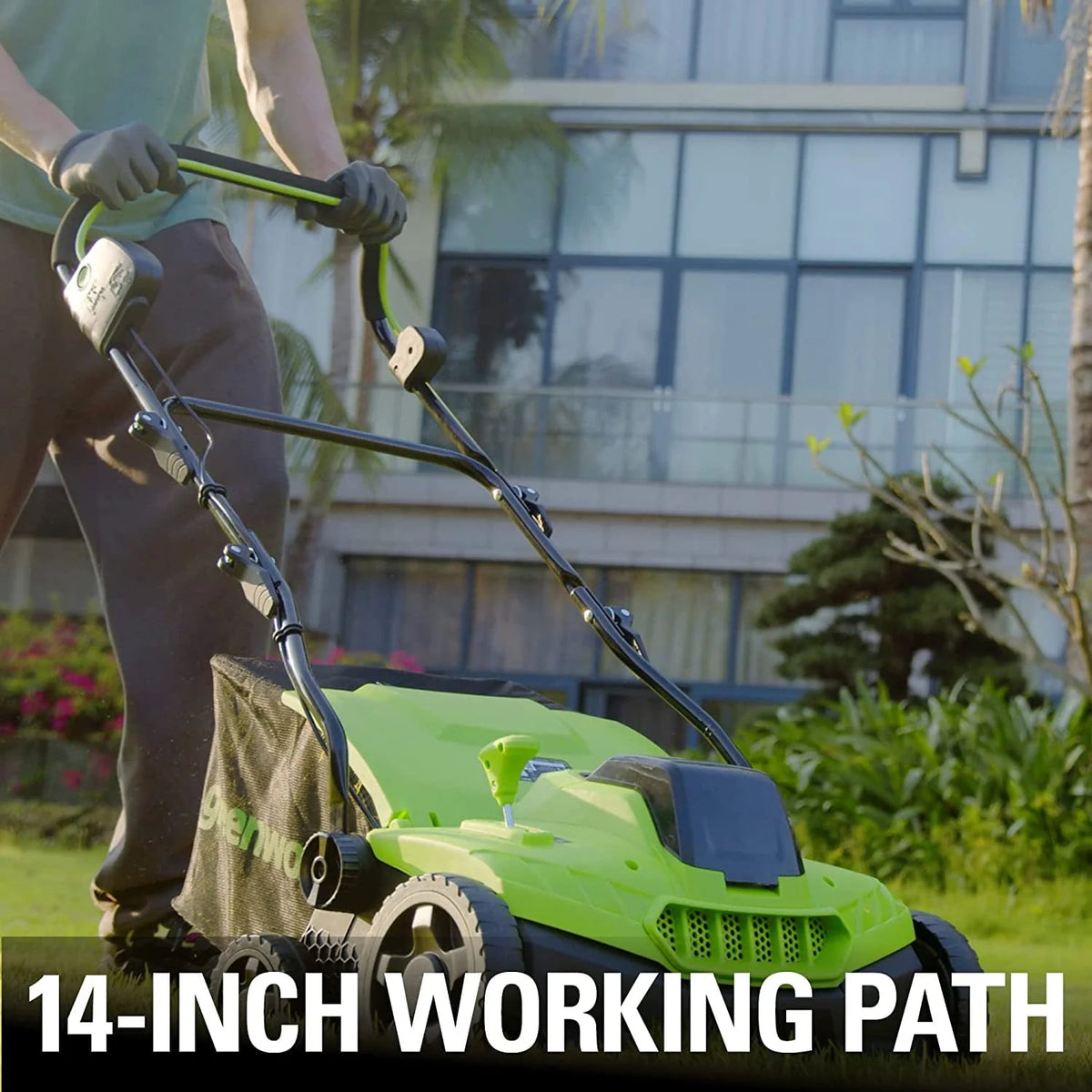 40V 2-In-1 Dethatcher Scarifier with 5Ah Battery and Charger W439