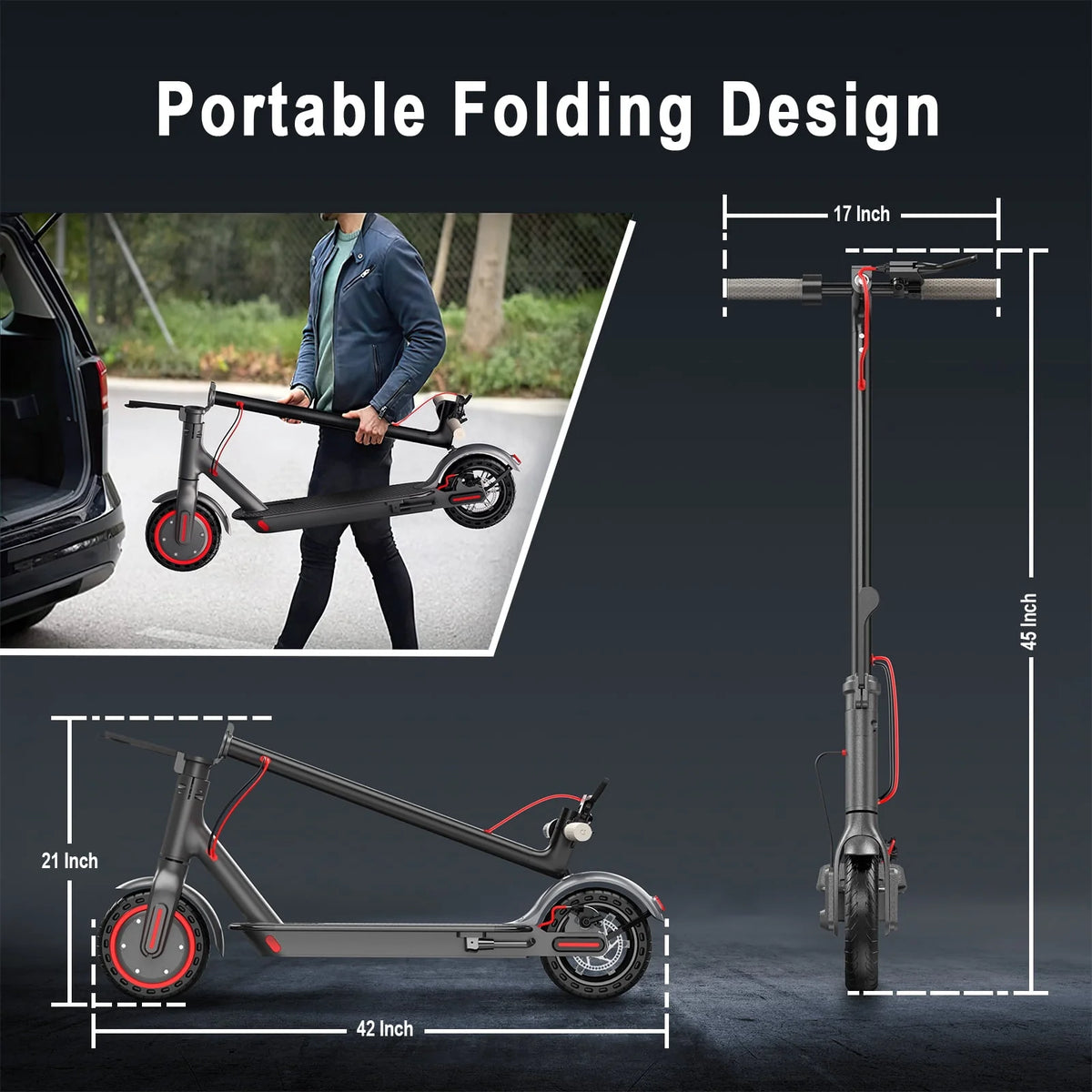 350W Foldable Electric Scooter E5134