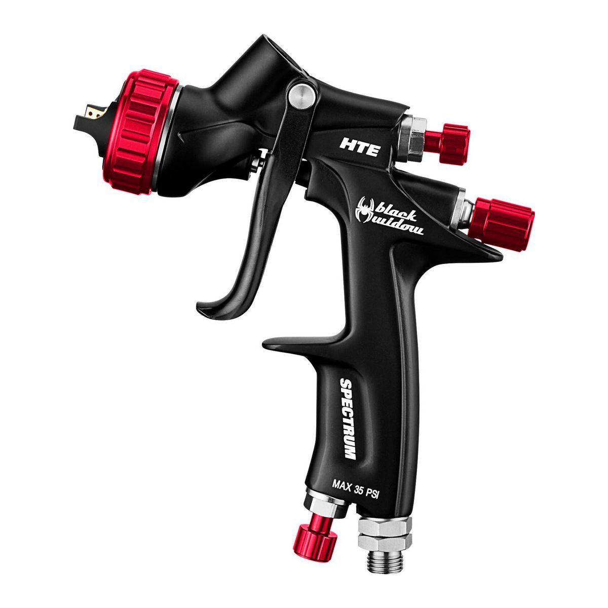 Gravity-Feed Air Spray Gun with Rear Fan Control V212