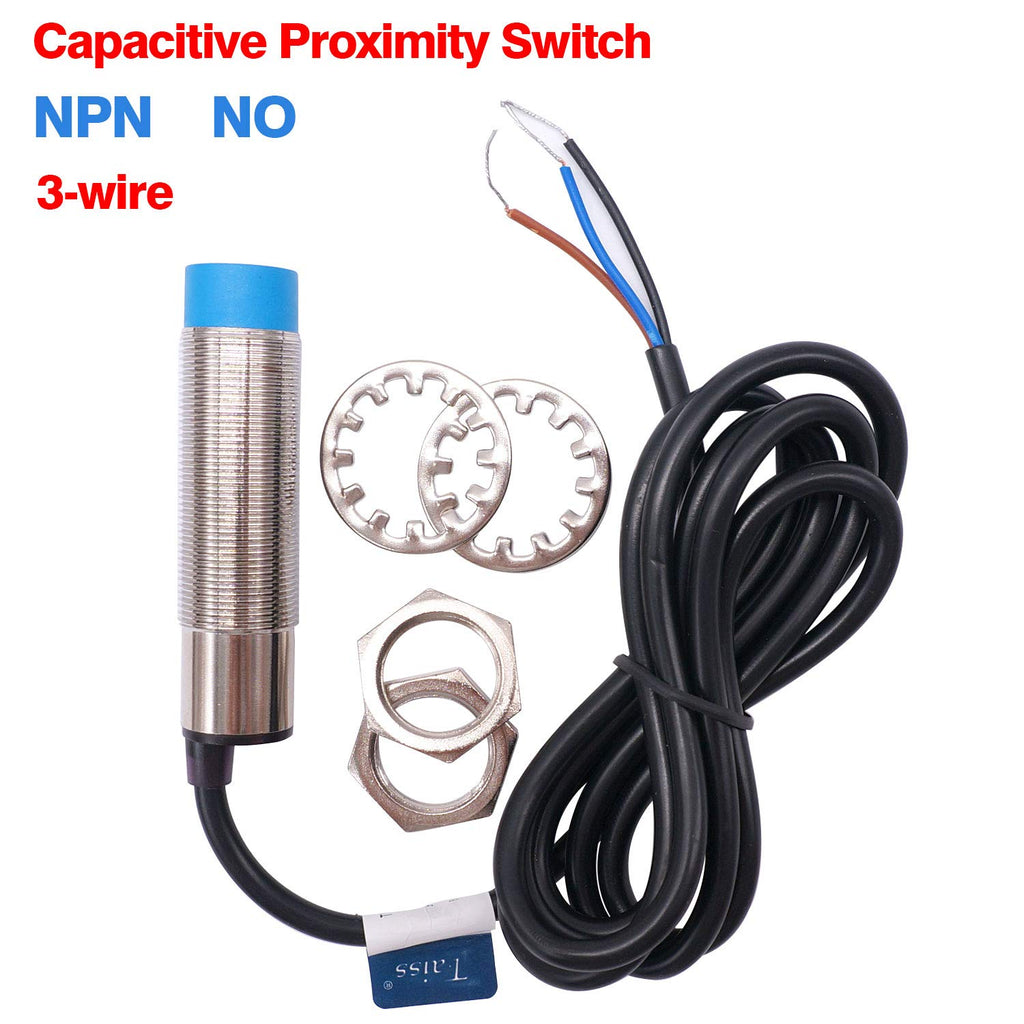 1-10mm Capacitance Proximity Sensor Switch PNP NO DC 6-36V 300mA M18 3-Wire Z961709