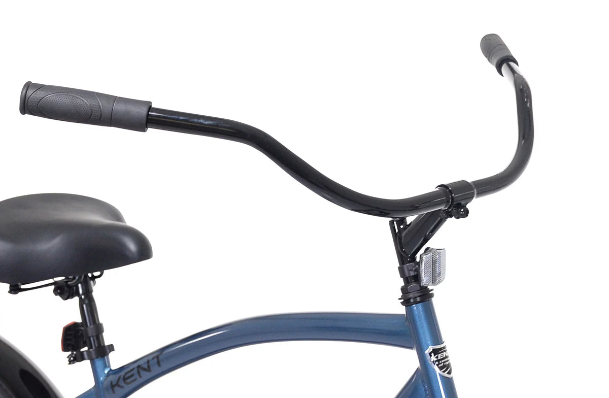 27.5 in Metallic Blue Beach Cruiser Bike V7088