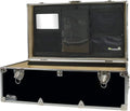 Camping Storage Chest with Lid Stay 32 x 18 x 13.5 Inches Red S289