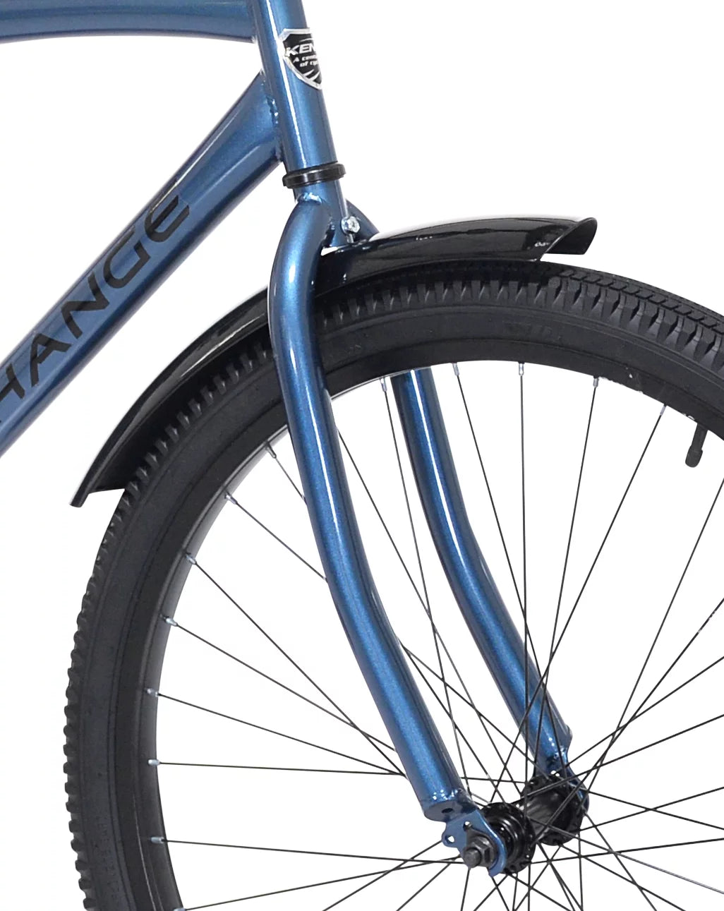 27.5 in Metallic Blue Beach Cruiser Bike V7088