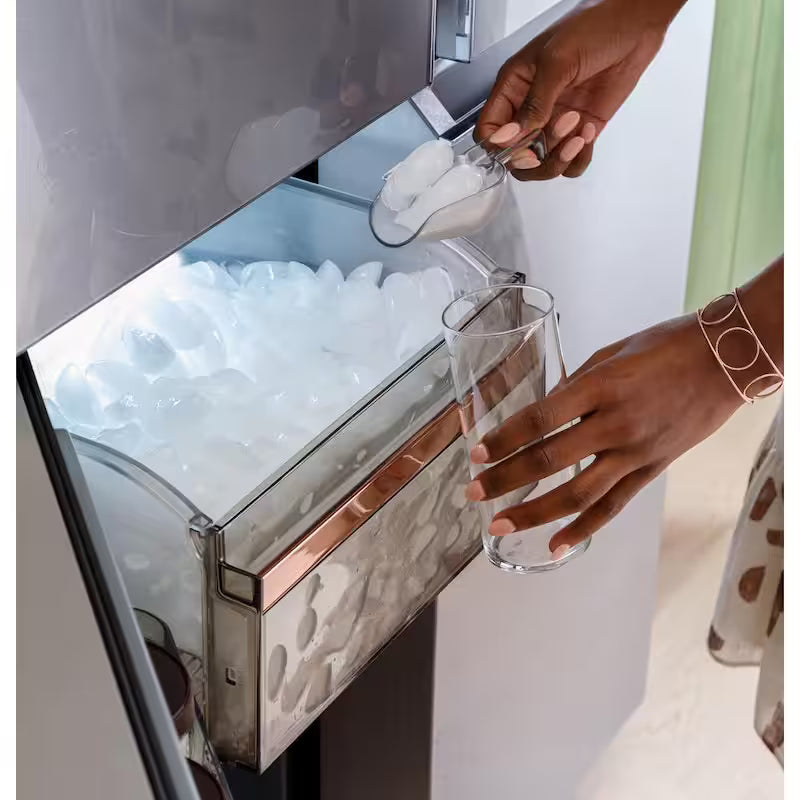 27.4 cu. ft. Quad Door Bottom Freezer Refrigerator with Dual Dispense Pitcher A200