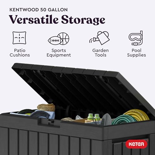 50 Gallon Resin Deck Box Y71330