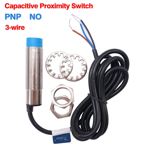 1-10mm Capacitance Proximity Sensor Switch PNP NO DC 6-36V 300mA M18 3-Wire Z961709