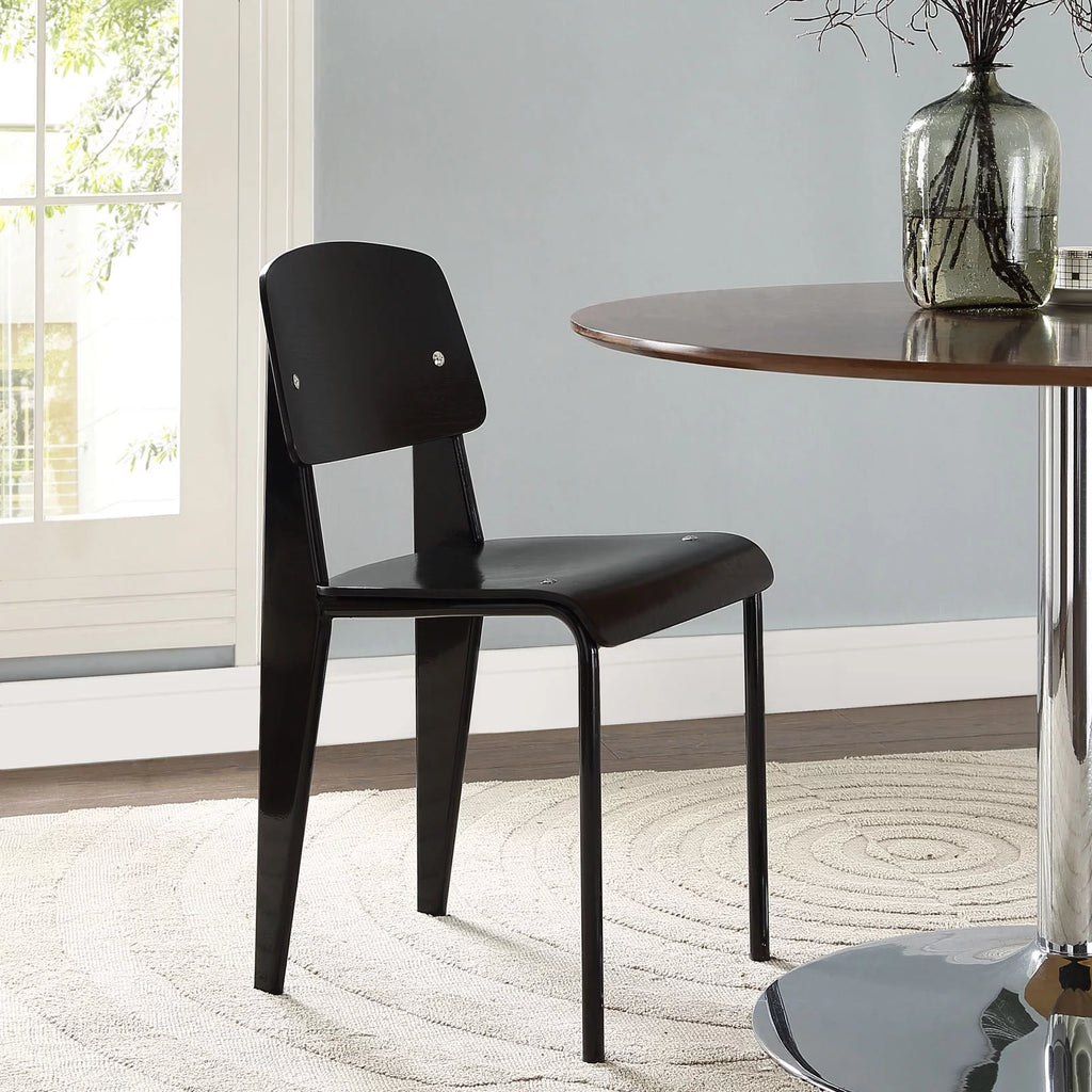 Black Dining Side Chair F2563