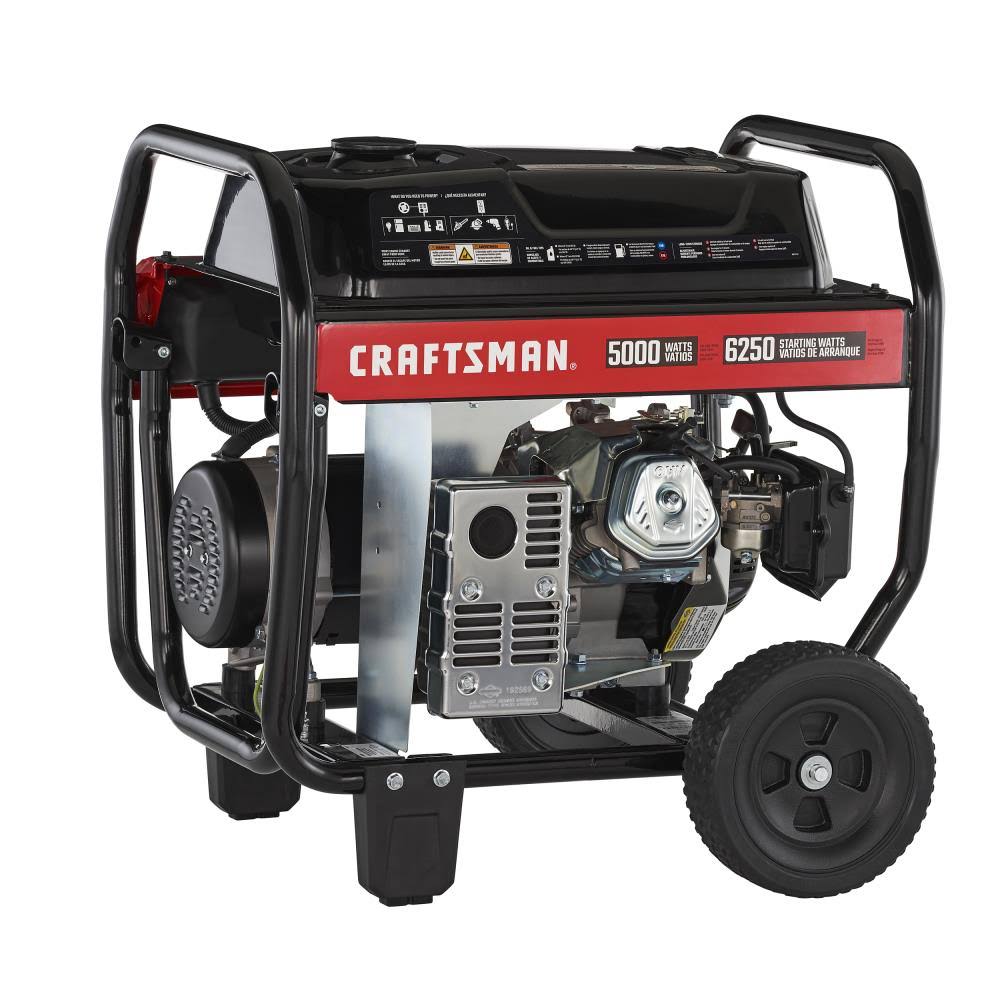 5000-Watt Portable Gasoline Generator C87743