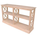 Sofa Server Table with Shelves Z6725