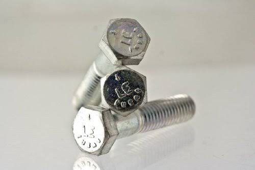 1/4-28 x 2 1/4 Grade 5 Hex Cap Screw Zinc Plated N3489