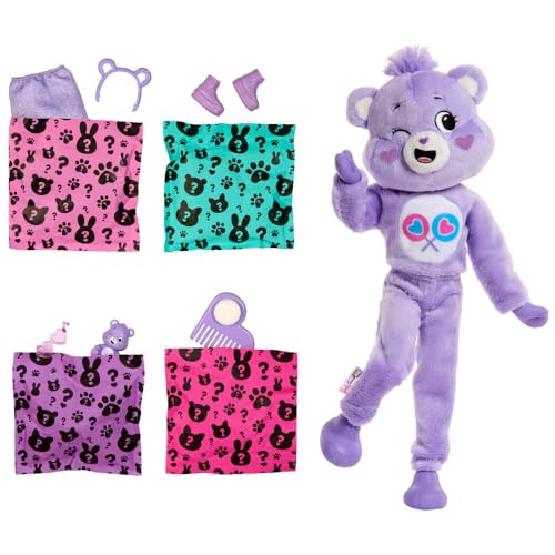 Cutie Reveal Doll & Accessories with Share Bear Costume D210