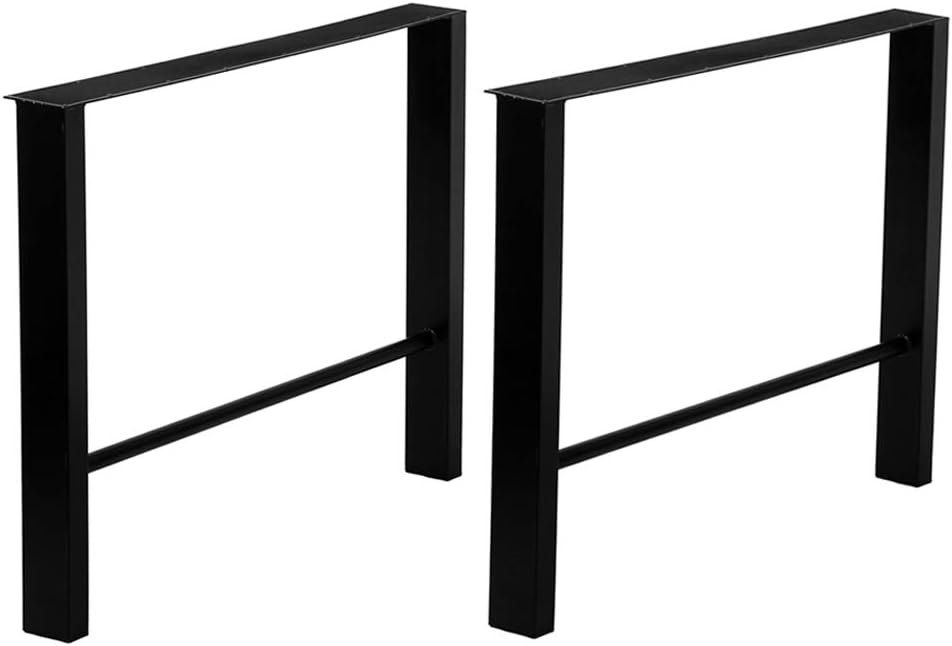 Black Metal Table Legs 2 PCS U8042