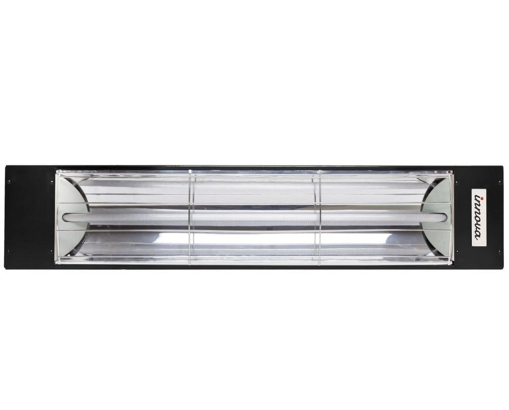 1500 Watt Plug-In Electric Infrared Heater Stainless Steel P76974