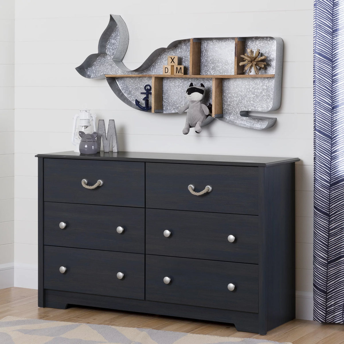 6 Drawer Double Dresser C782285