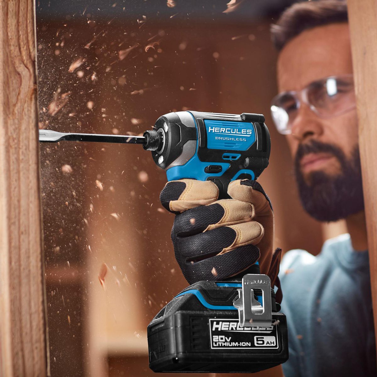 20V Brushless Cordless 1/4 in. 3-Speed Impact Driver Kit with 2 Ah Battery and Charger P39550