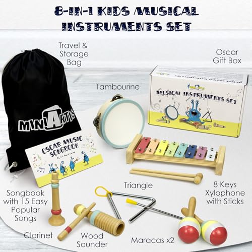 Wooden Musical Instruments Drum Set M93726