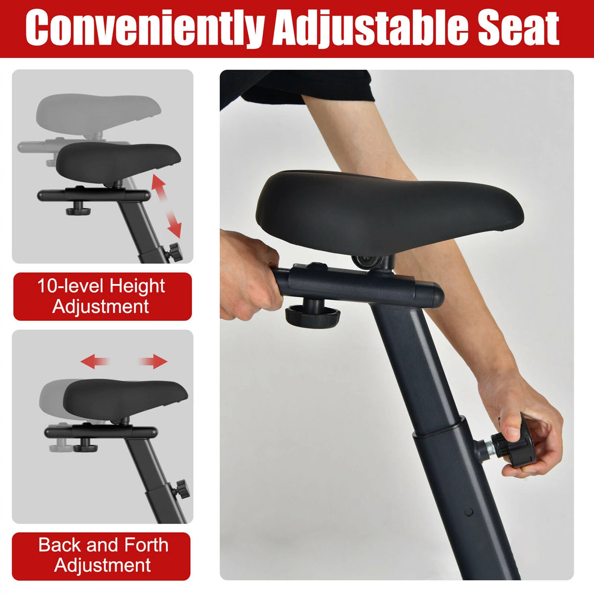 Fan Exercise Bike with LCD Display E790