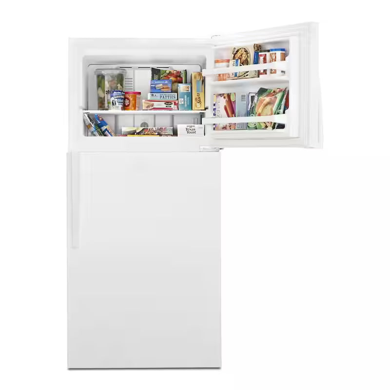 18.25 cu. ft. Top Freezer Refrigerator in White C6721