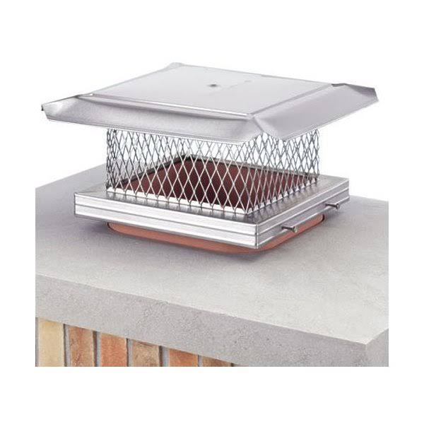8x22 x 17x22 Single-Flue Chimney Cap Z86177