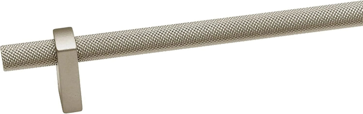 24" Center To Center Knurled Bar Appliance Pull Matte Black A449