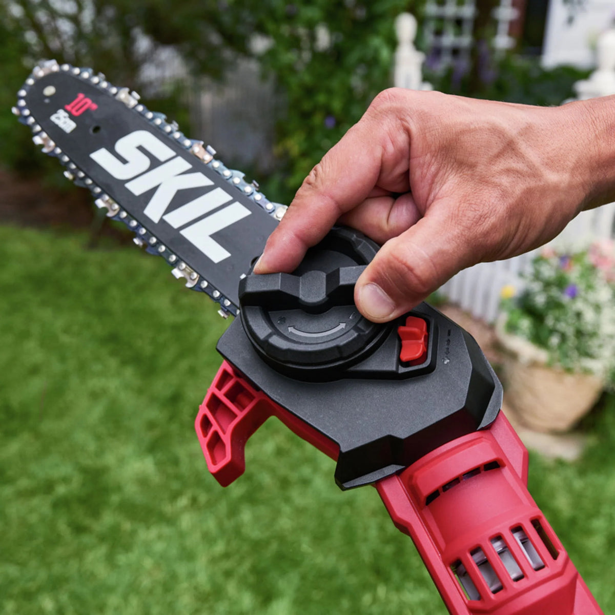 40V Brushless 10-in. Pole Saw Kit with 2.5Ah Battery & Charger H8036