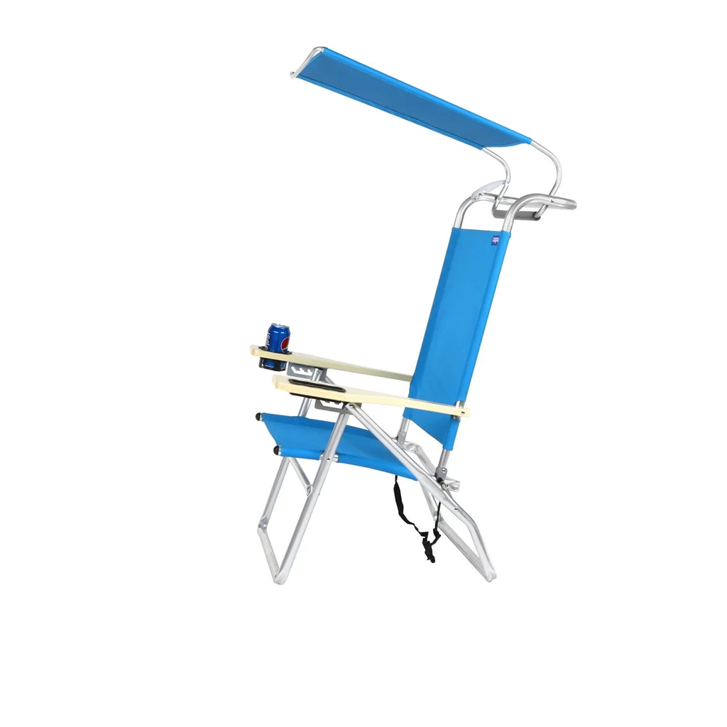 Portable Folding Beach Chair with Canopy W355
