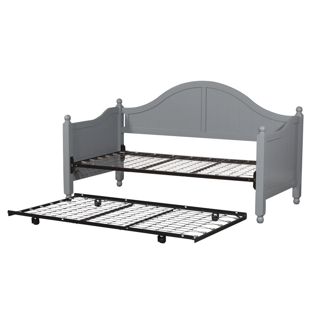 Gray Wood Daybed with Trundle N47337