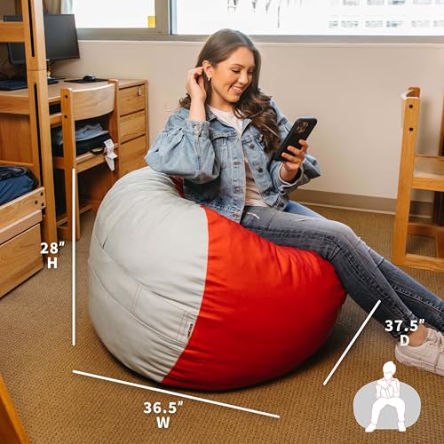 Small Foam Filled Bean Bag Chair K441